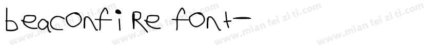 beaconfire font字体转换